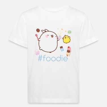 Essen Molang Piu Piu Süßigkeiten #foodie - Kinder Bio T-Shirt