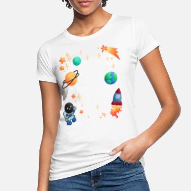 Univers Univers Astronautes de l’Univers - T-shirt bio Femme