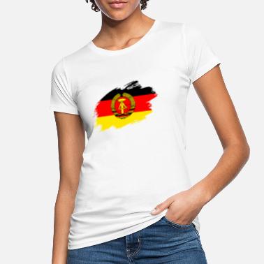 Ddr Vlag van DDR Oost-Duitsland - Vrouwen bio T-shirt