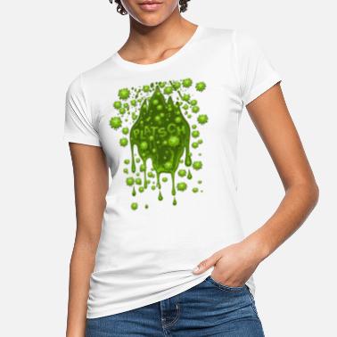 Forurenser forurenset - Økologisk T-skjorte for kvinner