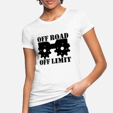 Offer Off Road Off Limit - Økologisk T-skjorte for kvinner