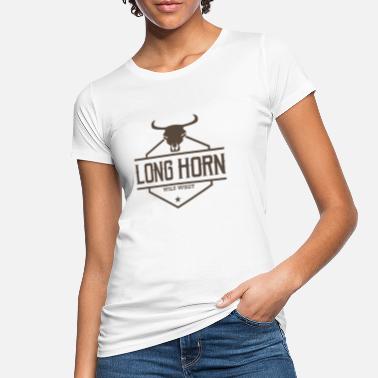 Długi Róg Długi Róg Dziki Zachód - Ekologiczna koszulka damska