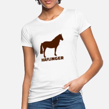 Haflinger Paillettes T-shirt Femmes Slogan Cadeau Idée cheval jodhpur NEUF