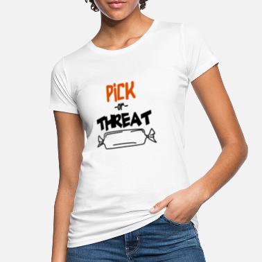 Bedreigen Keuze of bedreiging - Vrouwen bio T-shirt
