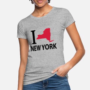 I Love New York I love New York - Økologisk T-skjorte for kvinner