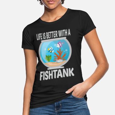 Ozdobne Akwarium Ryby Akwarystyczne Ozdobne Ryby Guppy Wody - Ekologiczna koszulka damska