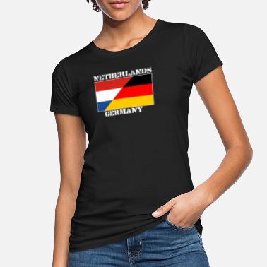 Holland Deutschland,Niederlande Holland,friendship,Flagge - Frauen Bio T-Shirt