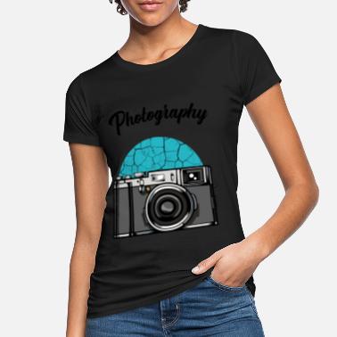 Snapshot Fotografi | Kamera Snapshot gaveide - Økologisk T-skjorte for kvinner