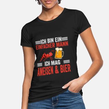 Ameisen Bier Ameisen Ameise - Frauen Bio T-Shirt