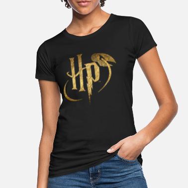For Her Harry Potter Logo Gold - Women&#39;s Organic T-Shirt