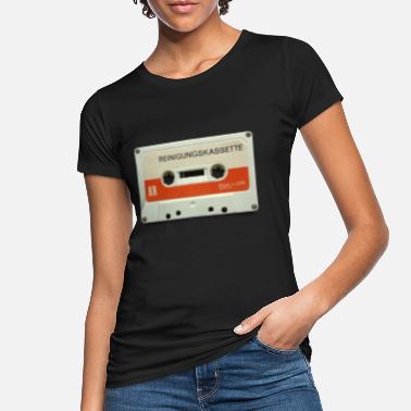 Tape vintage tape: reinigungskassette - Ekologiczna koszulka damska