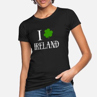 I Love Ireland I Love Ireland - Naisten luomu t-paita