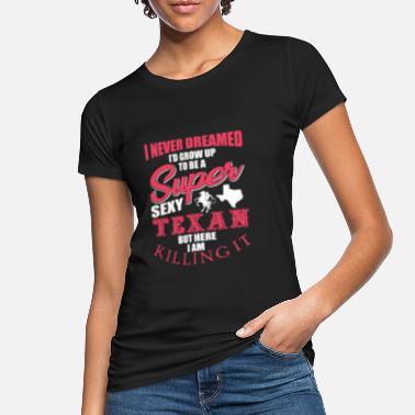 Texans Texans - T-shirt bio Femme