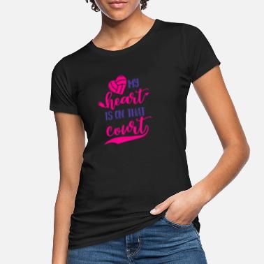 Prycze Siatkówka Kobiet Team Club Gift Pomysł na prezent - Ekologiczna koszulka damska