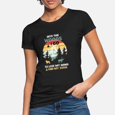 Découverte De Soi Randonnée Découverte de soi Trouver la forêt - T-shirt bio Femme