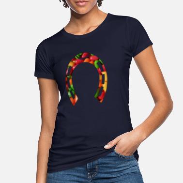 Hestesko Candy hestesko - Økologisk T-skjorte for kvinner