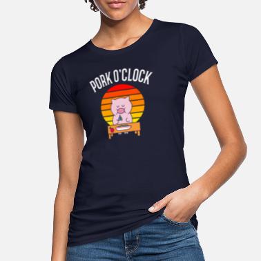 Pork PORK O&#39;Clock - Ekologiczna koszulka damska