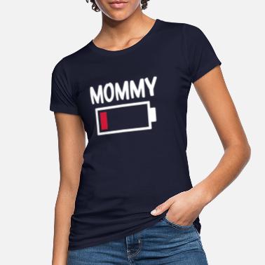Famille Maman - Batterie faible - T-shirt bio Femme