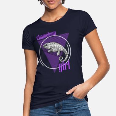 Dyr Hjelpe Chamaeleon, Kameleon, Kameleon For Chameleon Girls - Økologisk T-skjorte for kvinner