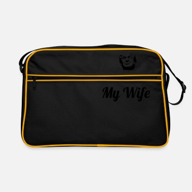 Lovetshirts trump my wife - Retro Bag