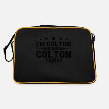 Colton i’m Colton doing Colton things - Retro Bag
