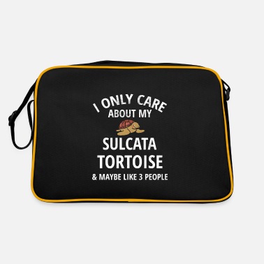 Spurs Spurred Tortoise Owner Spurred Tortoise Gift - Retro Bag