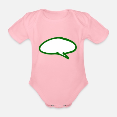 Pratbubbla Pratbubbla - Ekologisk kortärmad babybody