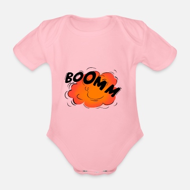 Explosion explosion - Ekologisk kortärmad babybody