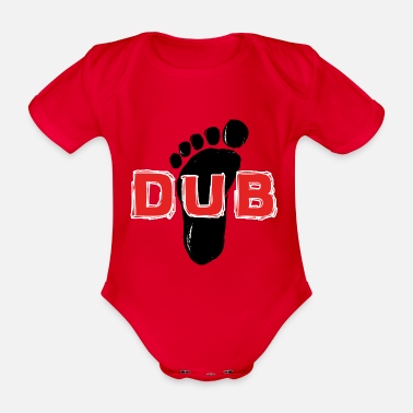 Dubstep DubStep (dubStep) - Ekologisk kortärmad babybody