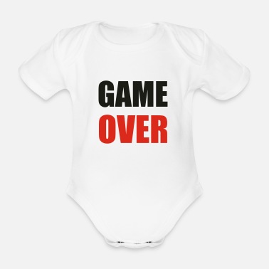 Game Over game over - Ekologisk kortärmad babybody