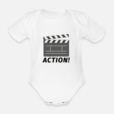 Flik actionfilm flik - Ekologisk kortärmad babybody