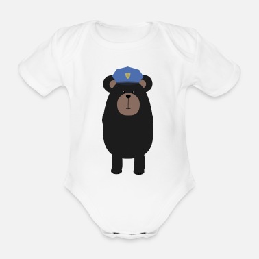 Cop Grizzly COP - Ekologisk kortärmad babybody