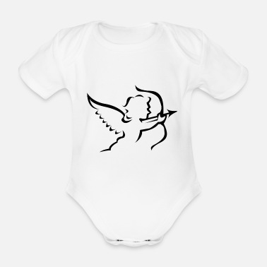 Cupid Cupid - Ekologisk kortärmad babybody