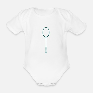 Racket racket badminton racket 902 - Ekologisk kortärmad babybody