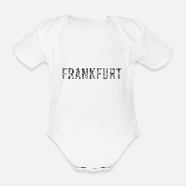 Frankfurt Frankfurt - Ekologisk kortärmad babybody