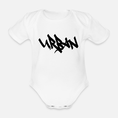 Urban urban - Ekologisk kortärmad babybody