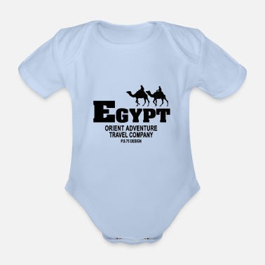 Egypten Egypten - Egypten - Ekologisk kortärmad babybody