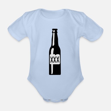 Öl Öl - alkohol - öl - Ekologisk kortärmad babybody