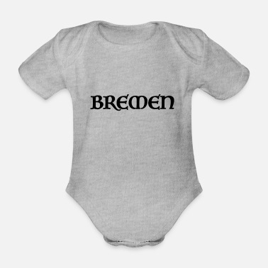 Script Bremen Old Script - Ekologisk kortärmad babybody