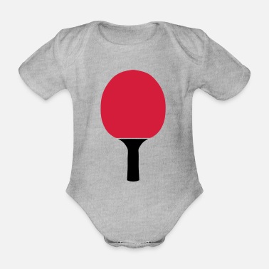 Racket pingpong bordtennis racket racket - Ekologisk kortärmad babybody