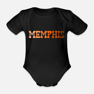 Memphis Memphis - Organic Short-Sleeved Baby Bodysuit