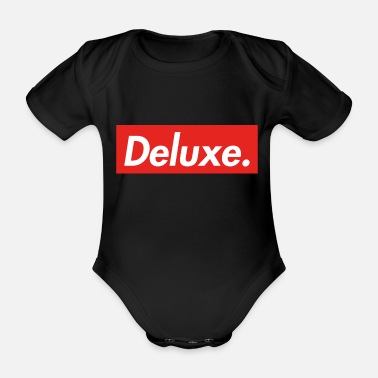 Deluxe Deluxe - Ekologisk kortärmad babybody