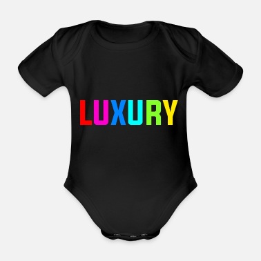 Lyx lyx - Ekologisk kortärmad babybody