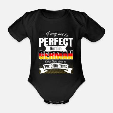 Tyska Tyska Tyskland Tyska Tyska Gift - Ekologisk kortärmad babybody