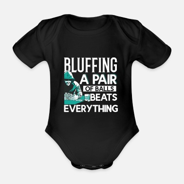 Bluff bluffa - Ekologisk kortärmad babybody