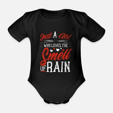 Regna regn - Ekologisk kortärmad babybody