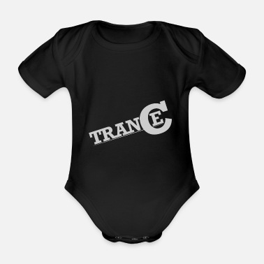 Trance Trance - Ekologisk kortärmad babybody