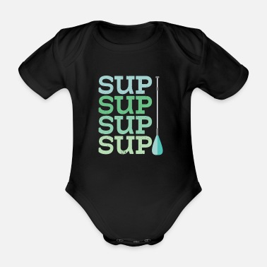 Super SUP - SUP SUP SUP - Ekologisk kortärmad babybody