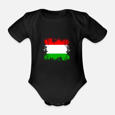 Unge Ungern - Magyarország - Ungern - Ekologisk kortärmad babybody