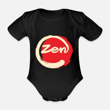 Zen Zen - Ekologisk kortärmad babybody